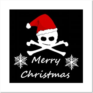 Christmas Skull Posters and Art